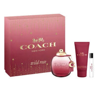 Coach Wild Rose Set 3.0oz EDP & 3.3oz BL & .25oz Mini