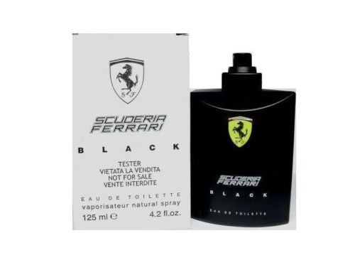 Scuderia Ferrari Black for Men by Ferrari EDT 4.2 Oz. (Tester/No Cap)