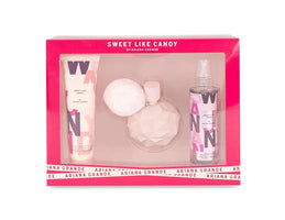 Sweet Like Candy Ariana Grande 3.4oz EDP & 3.4oz Body Souffle & 4oz Body Mist