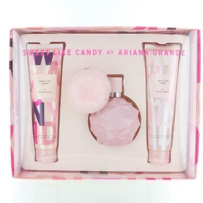 Sweet Like Candy Ariana Grande 3.4oz EDP & 3.4oz Body Souffle & 4oz Body Mist